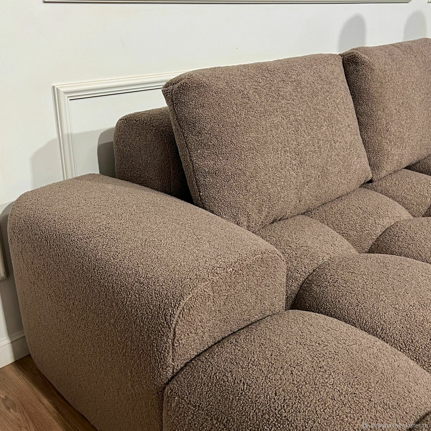 Дизайнерский диван Бамббл с оттоманкой