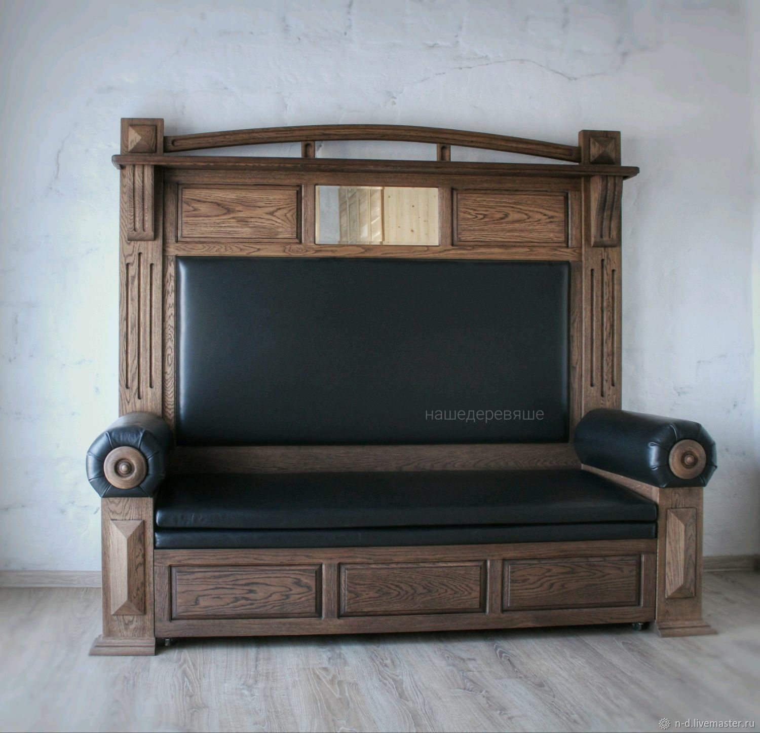 Диван Генерал. Кабинетный диван в стиле сталинский ампир