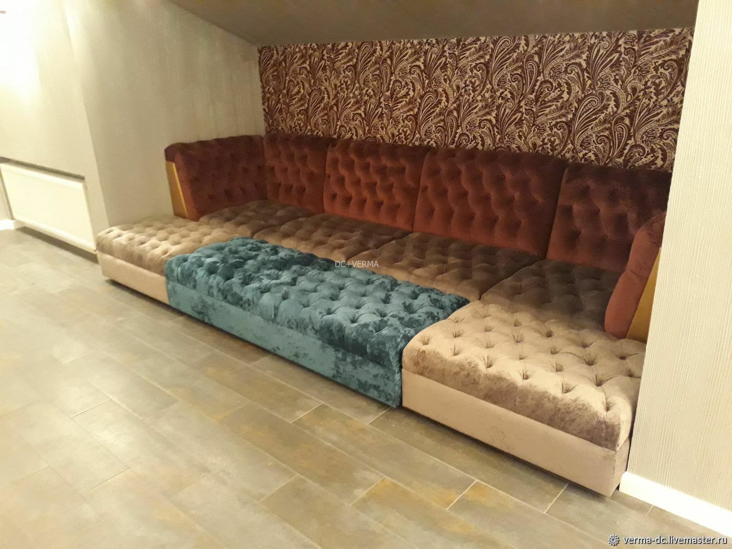 Диван для домашнего кинотеатра.Chelsea London Modern диваны честер