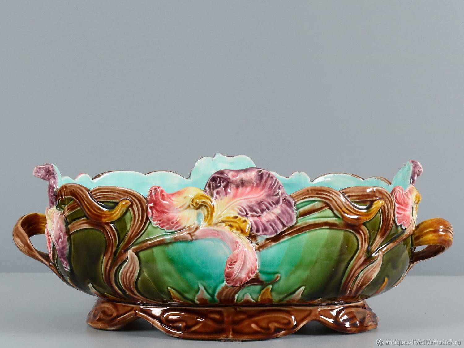 Винтаж: Старинная жардиньерка. Зап.Европа