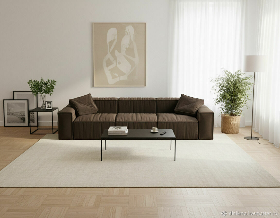 Дизайнерский диван Фоллс трехместный