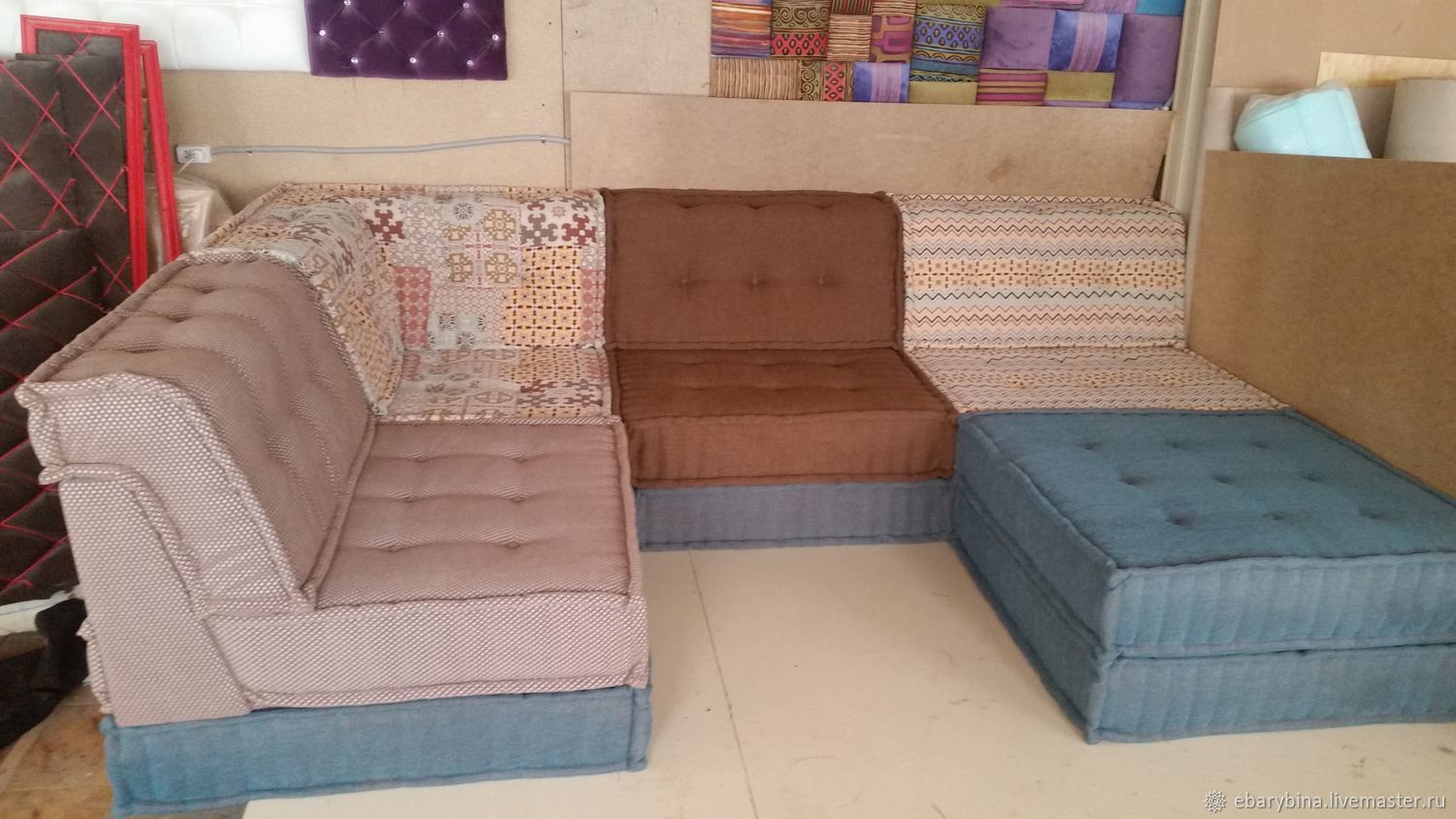 Диван в стиле Маджонг Roche Bobois