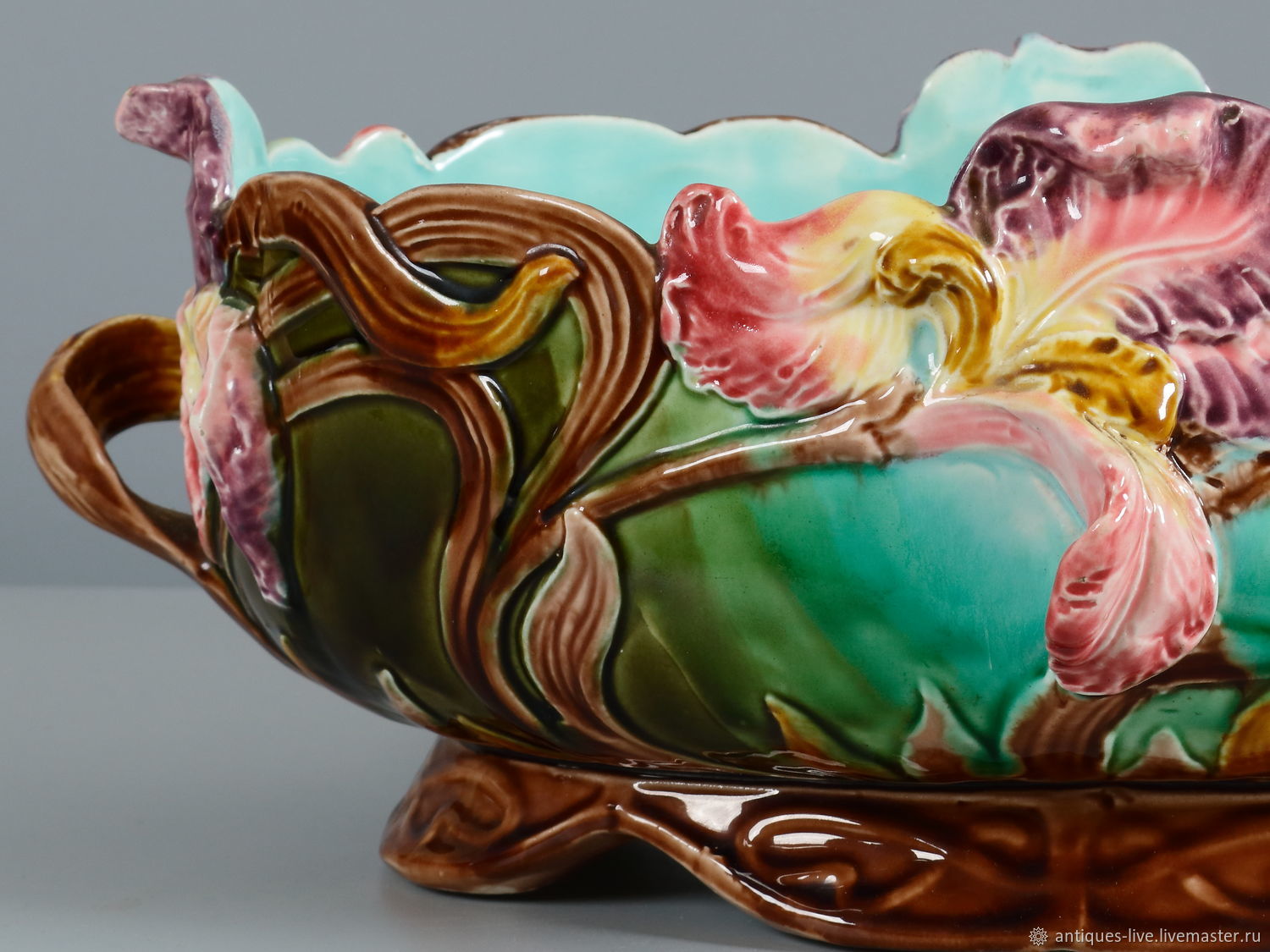 Винтаж: Старинная жардиньерка. Зап.Европа