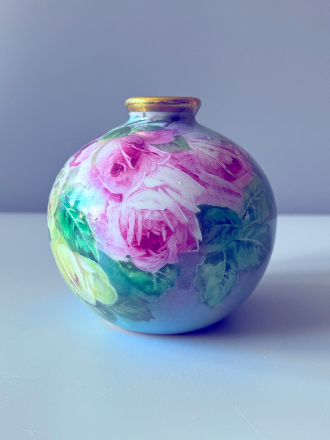 Старинные фарфоровые вазы. Limoges