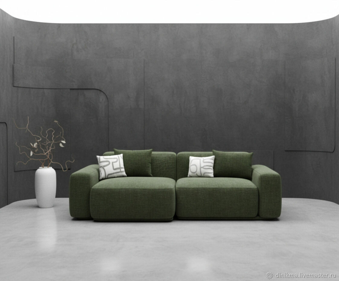 Дизайнерский диван Хисар прямой