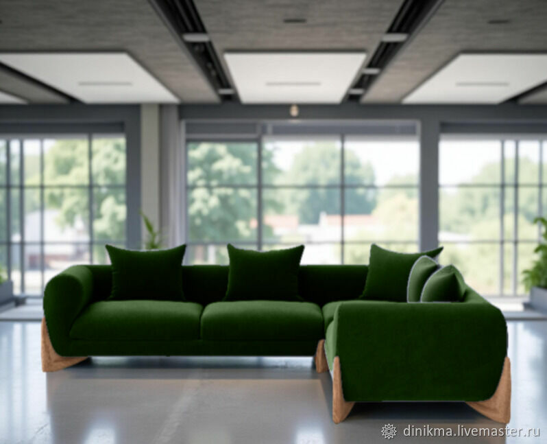 Дизайнерский диван Шармаль угловой