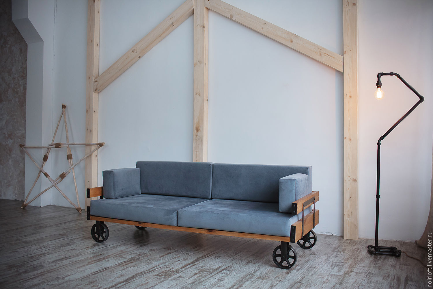 Диван country soul для вашего лофта