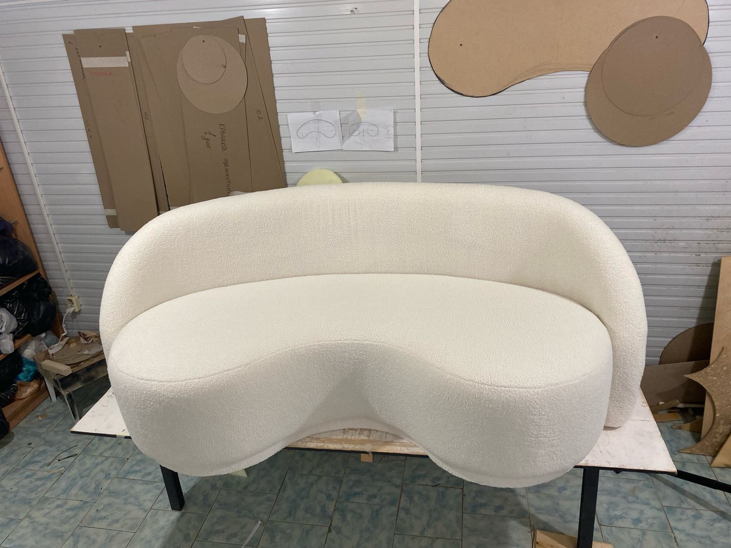 Диван букле дизайнерский