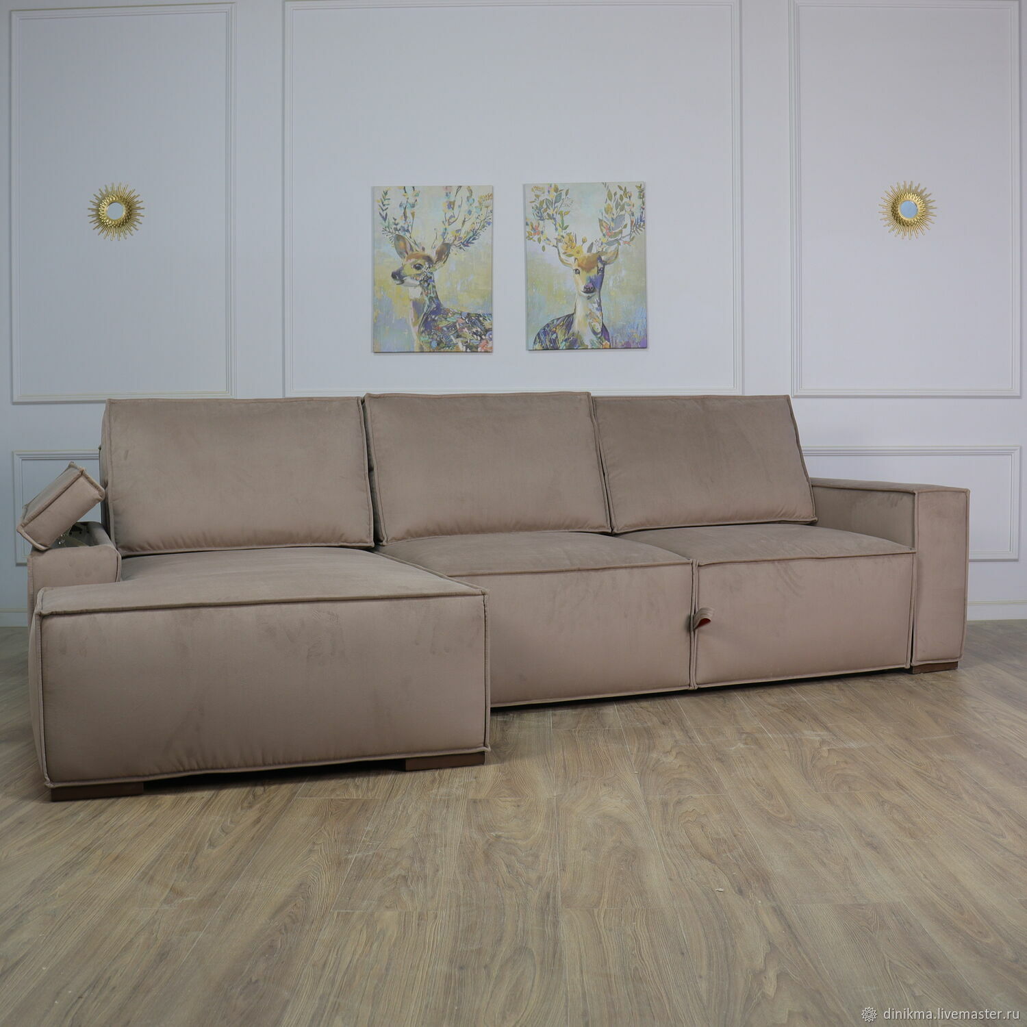 Диван Royal с оттоманкой