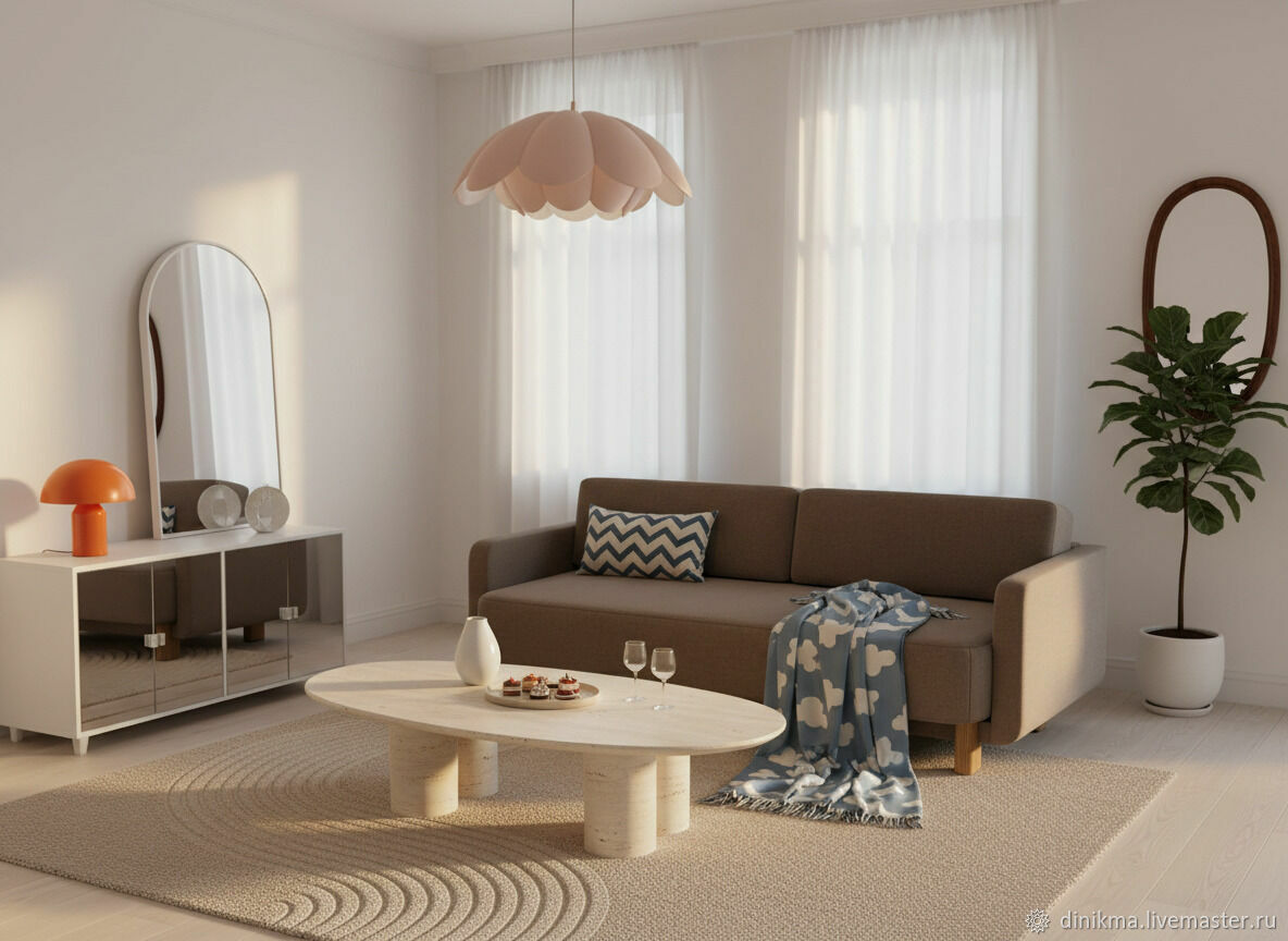 Дизайнерский диван Гезенис прямой