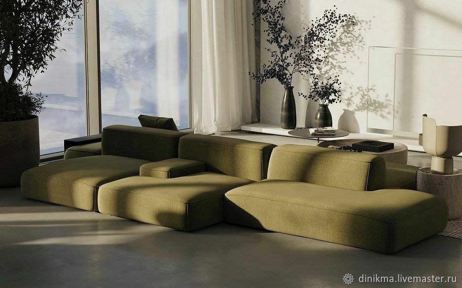 Дизайнерский диван Акаси модульный
