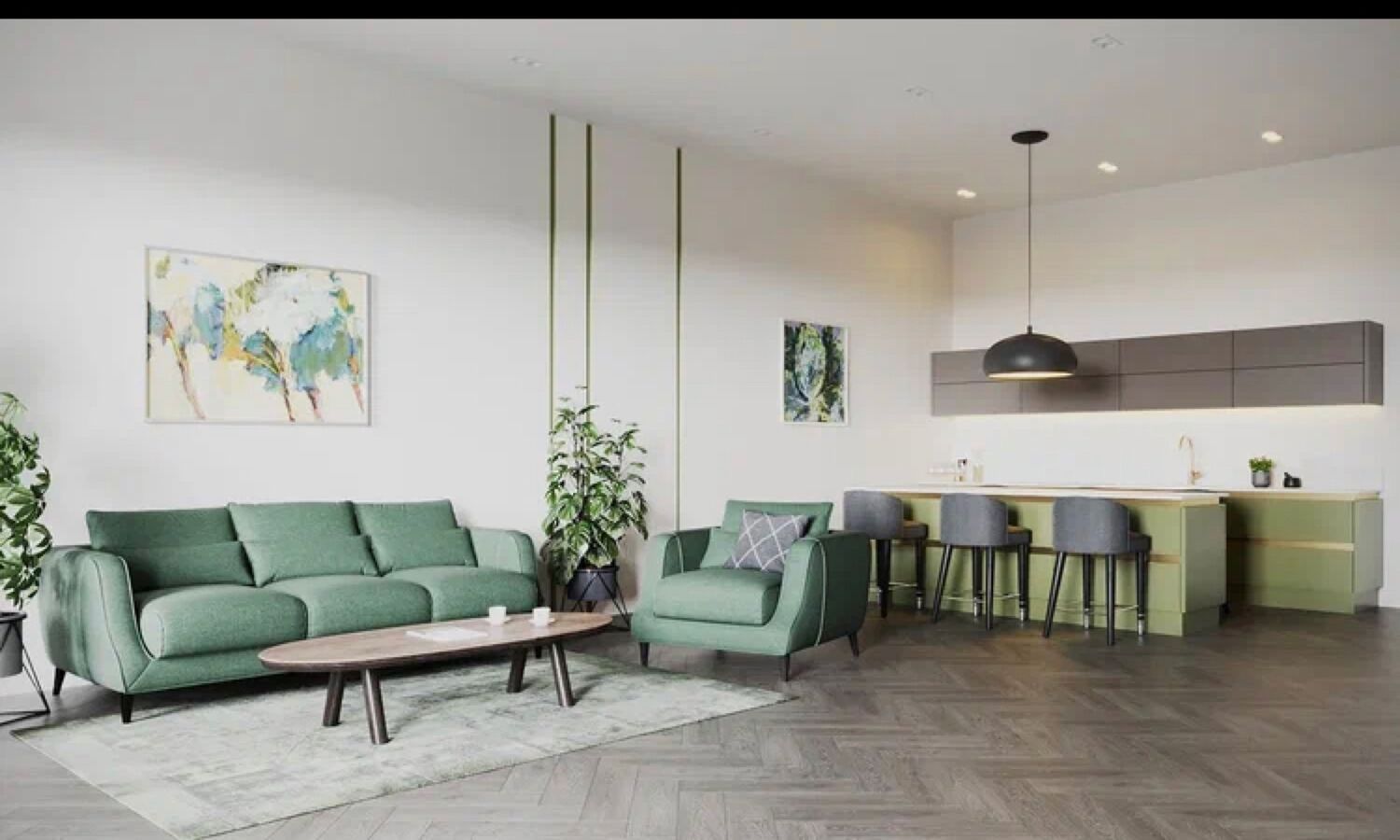 Диван прямой под заказ