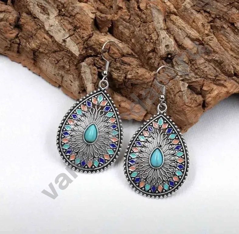 Серьги винтажные