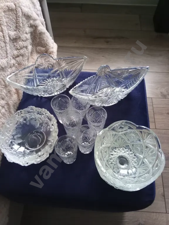 Хрусталь СССР в ассортименте