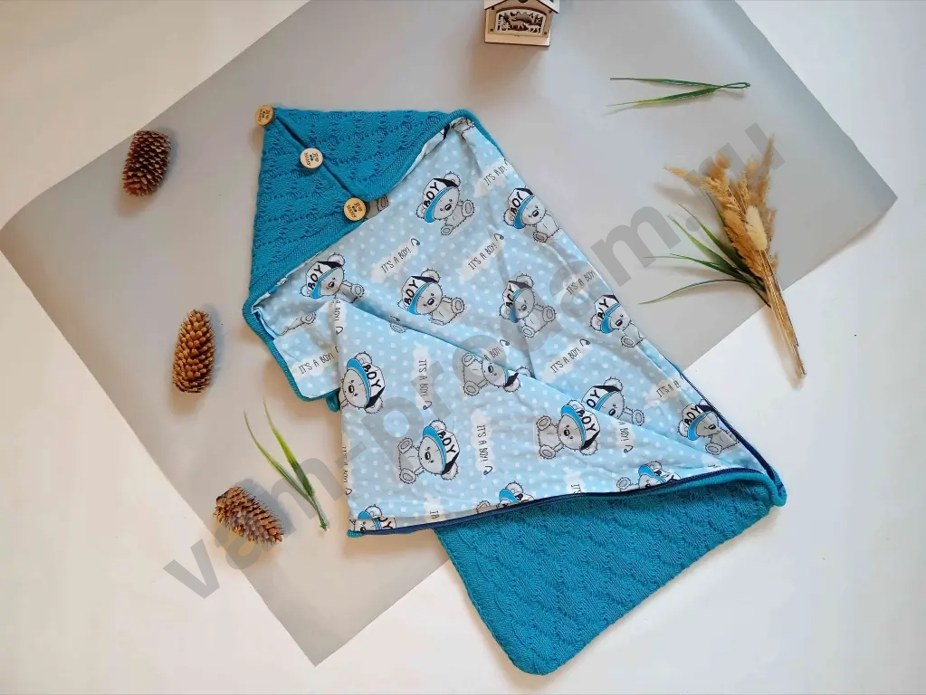 Конверт для новорожденных ручная работа