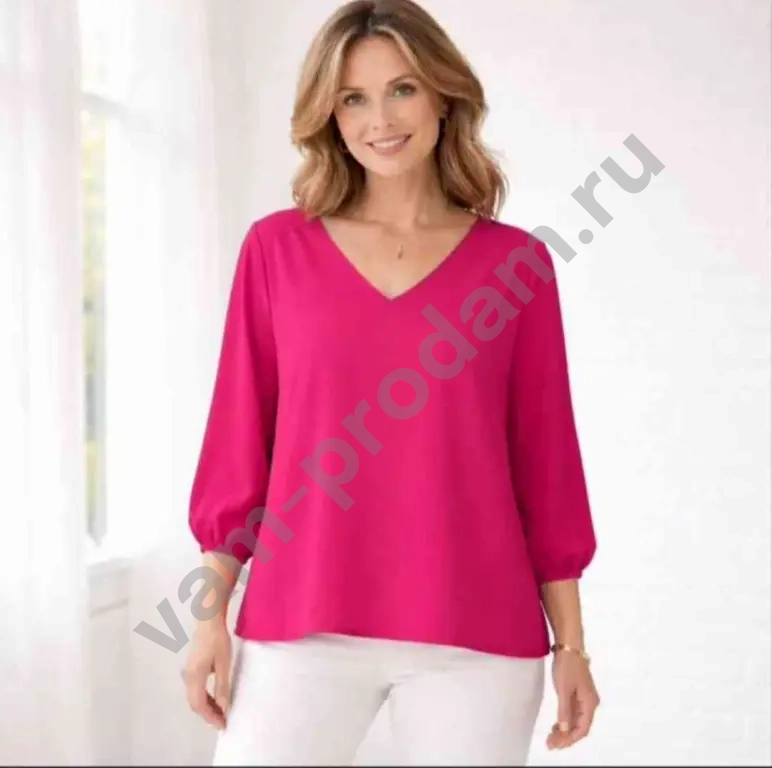 Блузка женская sela, вискоза 46 р-р