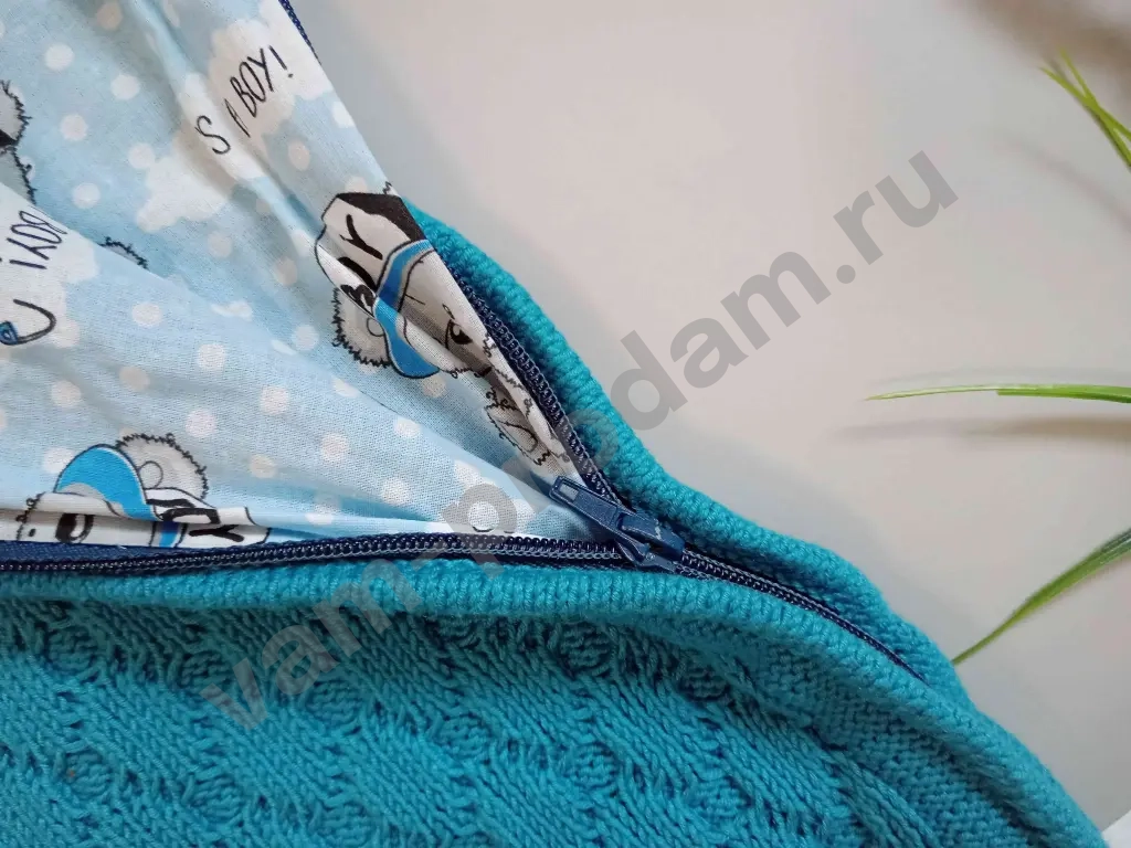 Конверт для новорожденных ручная работа