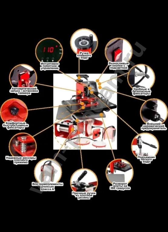 Термопресс 8 в 1