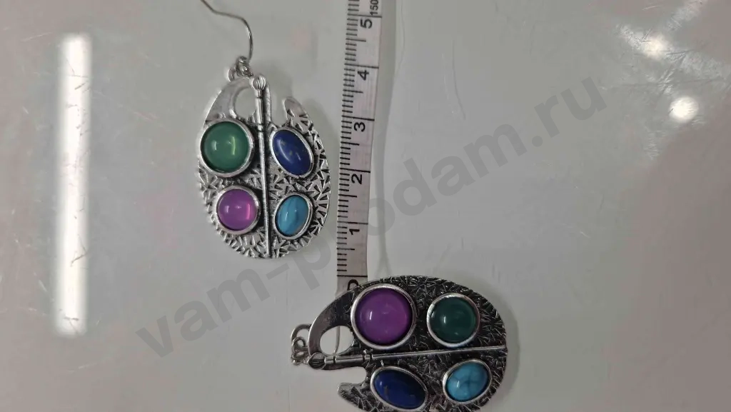 Серьги винтажные
