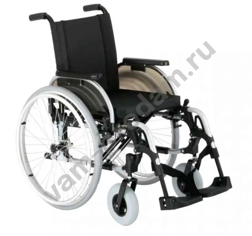 Коляска инвалидная Ottobock прогулочная ширина сиденья 45,5см.