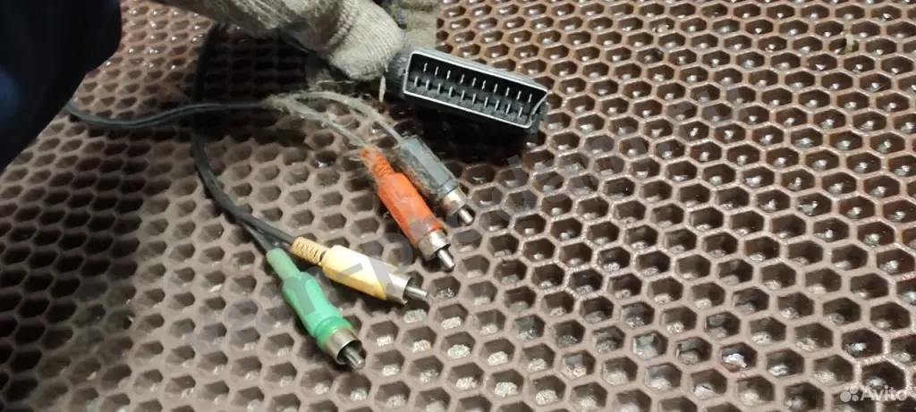 Кабель Scart-4RCA 1.1м