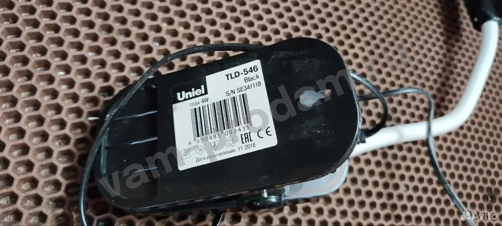 Светильник настольный 5Вт «прищепка» TLD-546 Black