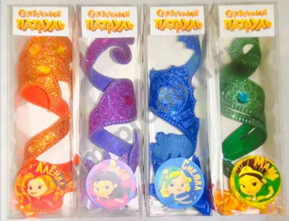 Браслет сказочный патруль Алёнка, Маша, Снежка, варя