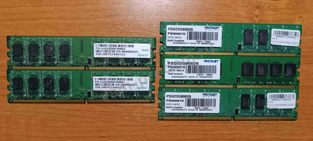 Оперативная память DDR2