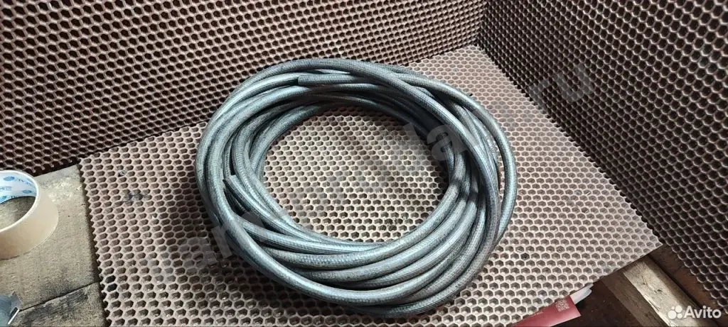 Шланг кислородный россия III класс D- 6.3мм (черн)