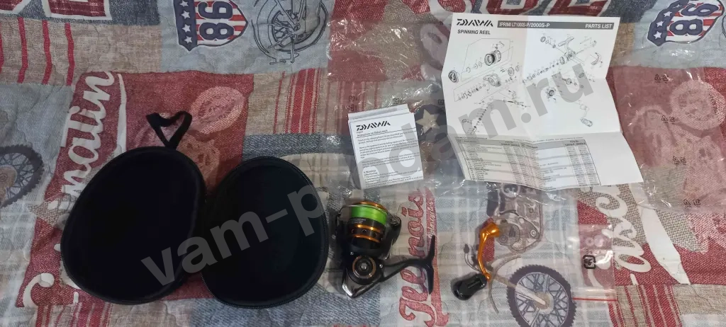 Спиннинг Катушка Шнур Чехол