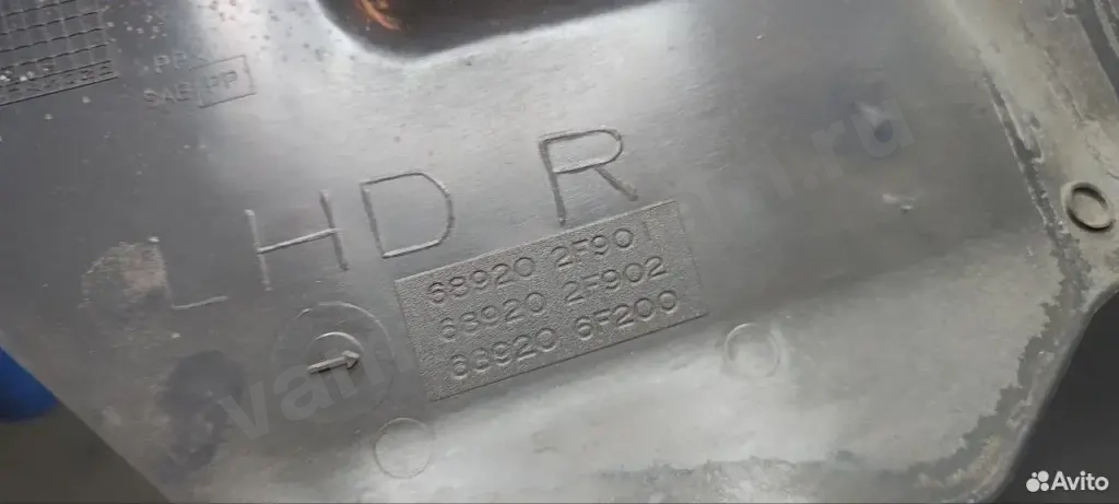 Накладка Nissan Primera P11 689202f901