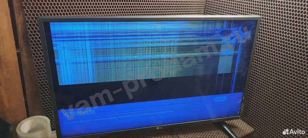 Телевизор lg нерабочий