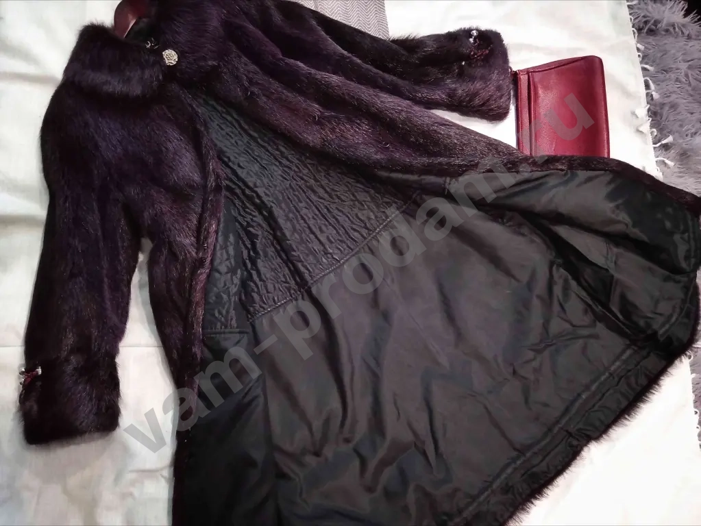 Шуба женская натуральная нутрия 42 44 46