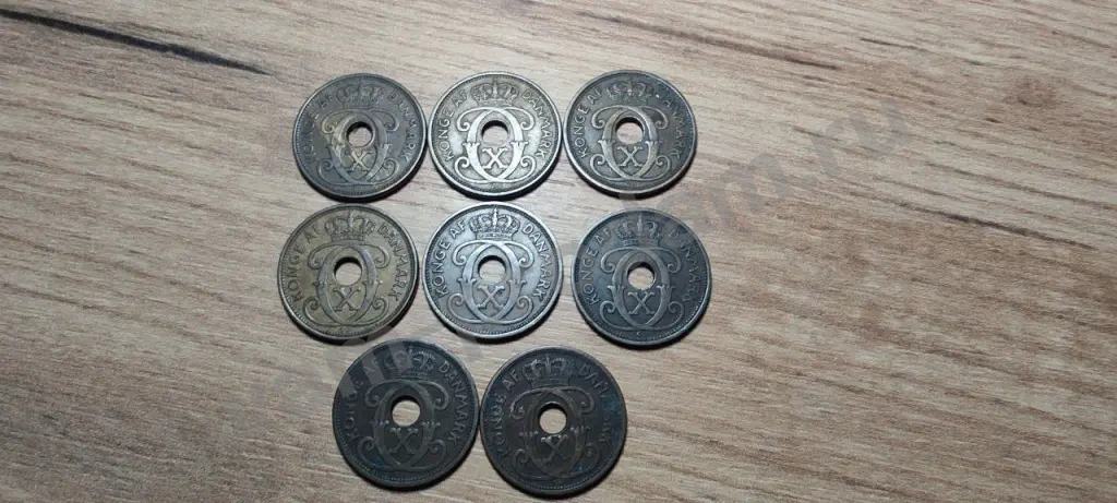 Монеты Дании 1928-40 год