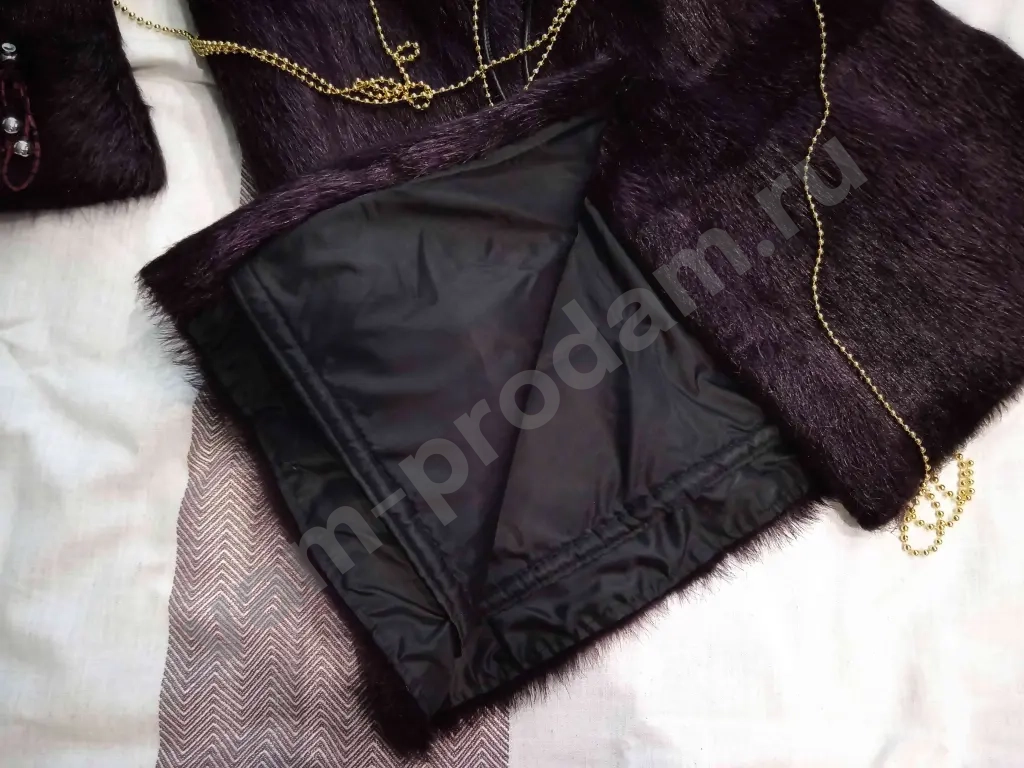 Шуба женская натуральная нутрия 42 44 46