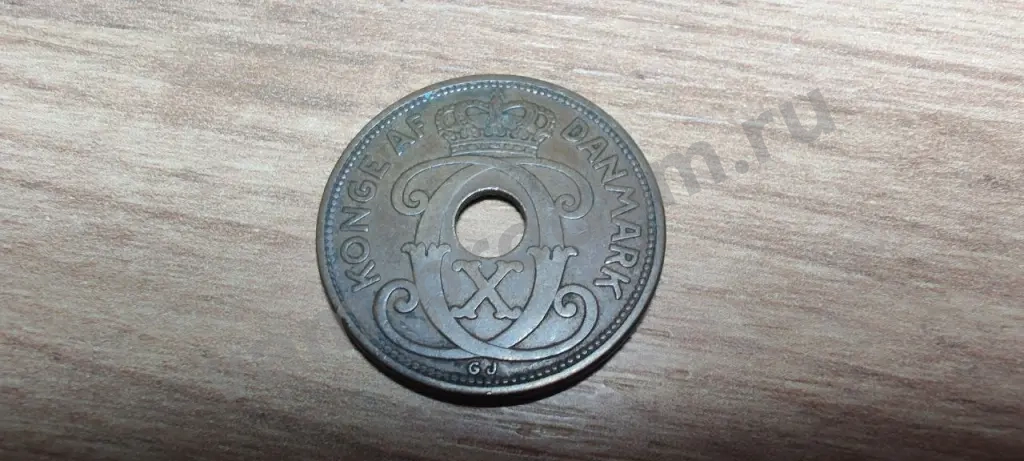 Дания 5 эре, 1936