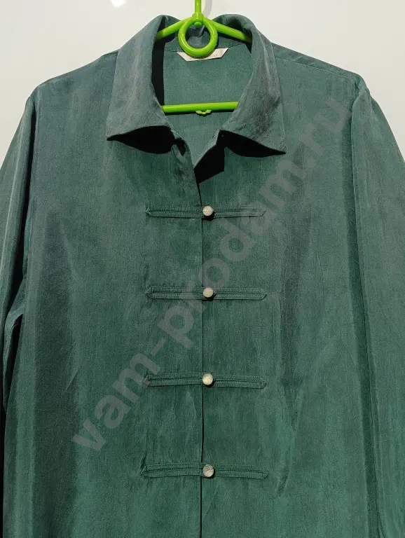 Блуза ципао Marks & Spencer.Винтаж 48-50