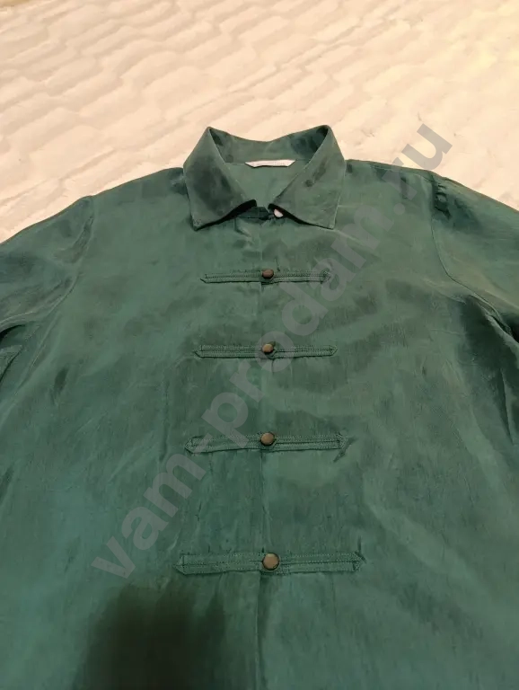 Блуза ципао Marks & Spencer.Винтаж 48-50