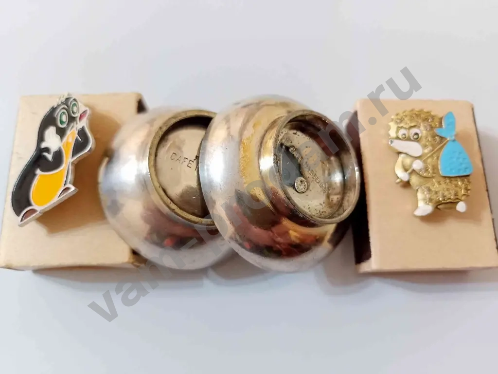 Винтажный соусник, розетка Christofle, Германия CAFE HABSBURG диаметр 5см.Alpacca Krupp Berndorf BMF, Германия CAFE