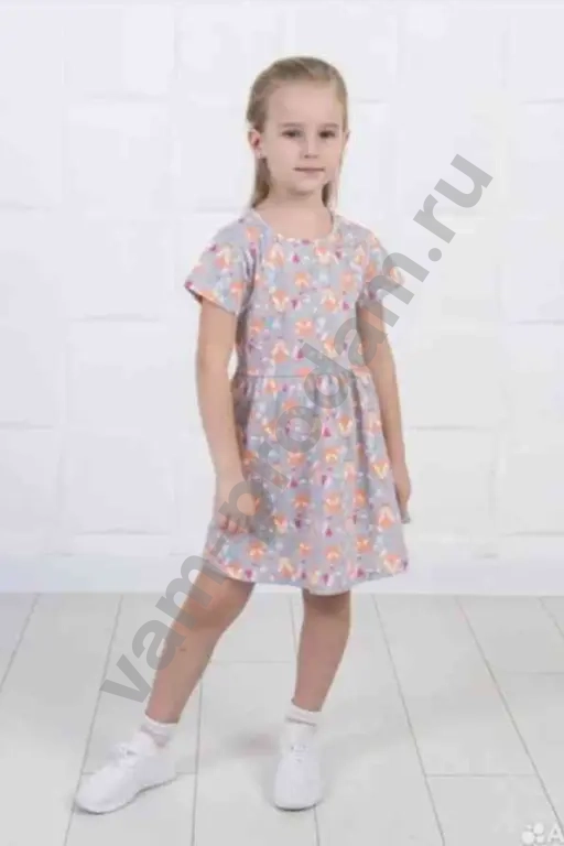 пакет детских платьев 92-98