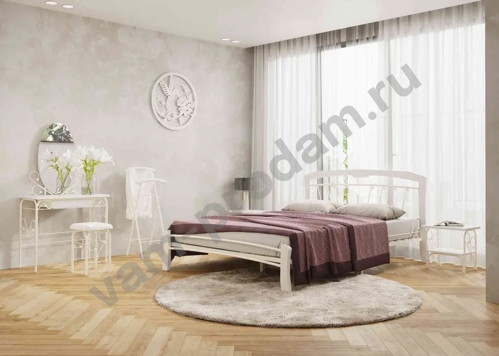 Кровать в Кованом стиле