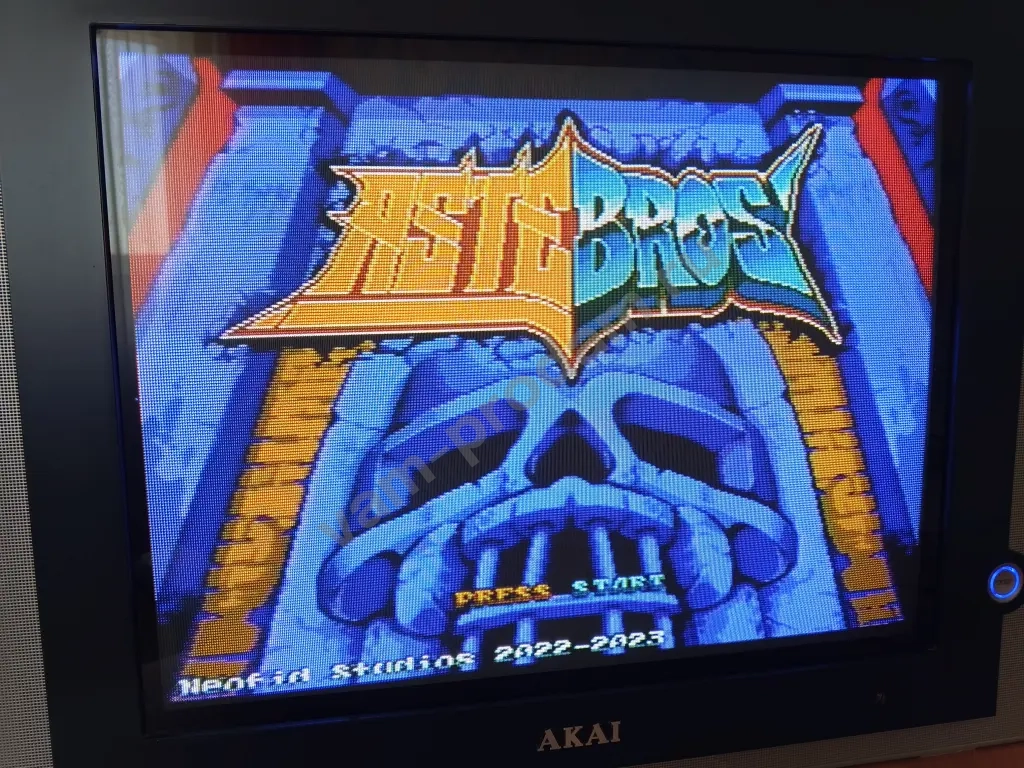 Картридж с игрой Astebros для Sega