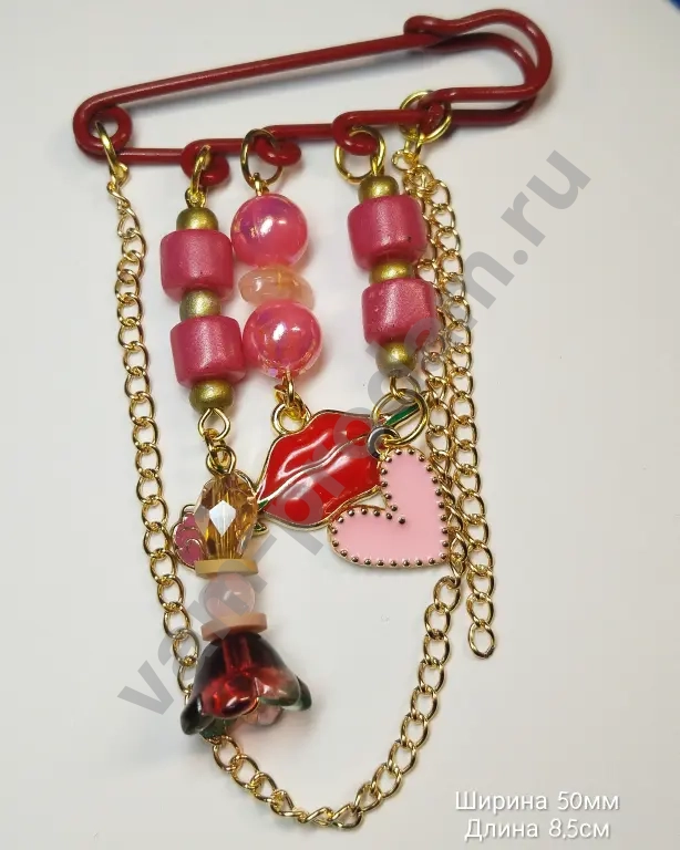 Брошь-булавка "дыхание весны ", новая