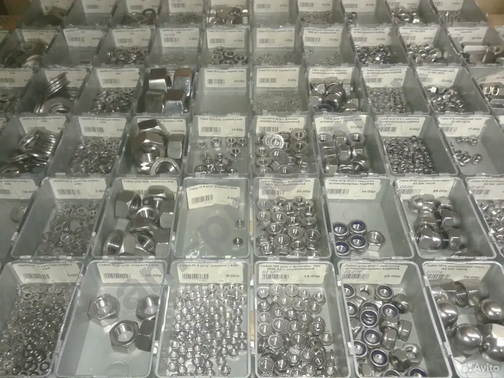 Нержавеющий крепеж (Болты, Гайки, Шайбы) сталь А2