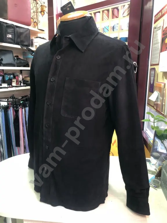 рубашки из натуральной замши