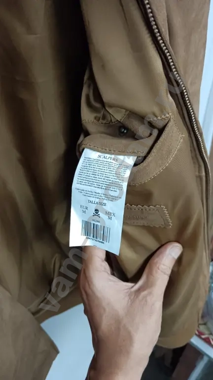 куртка мужская из натуральной замши