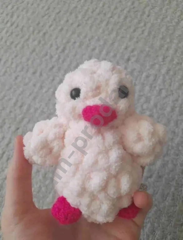 вязаные игрушки пингвины