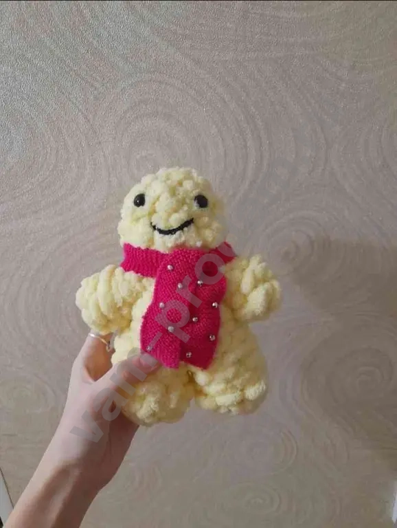 вязаная игрушка-пряник