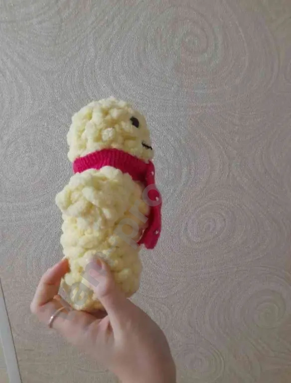 вязаная игрушка-пряник