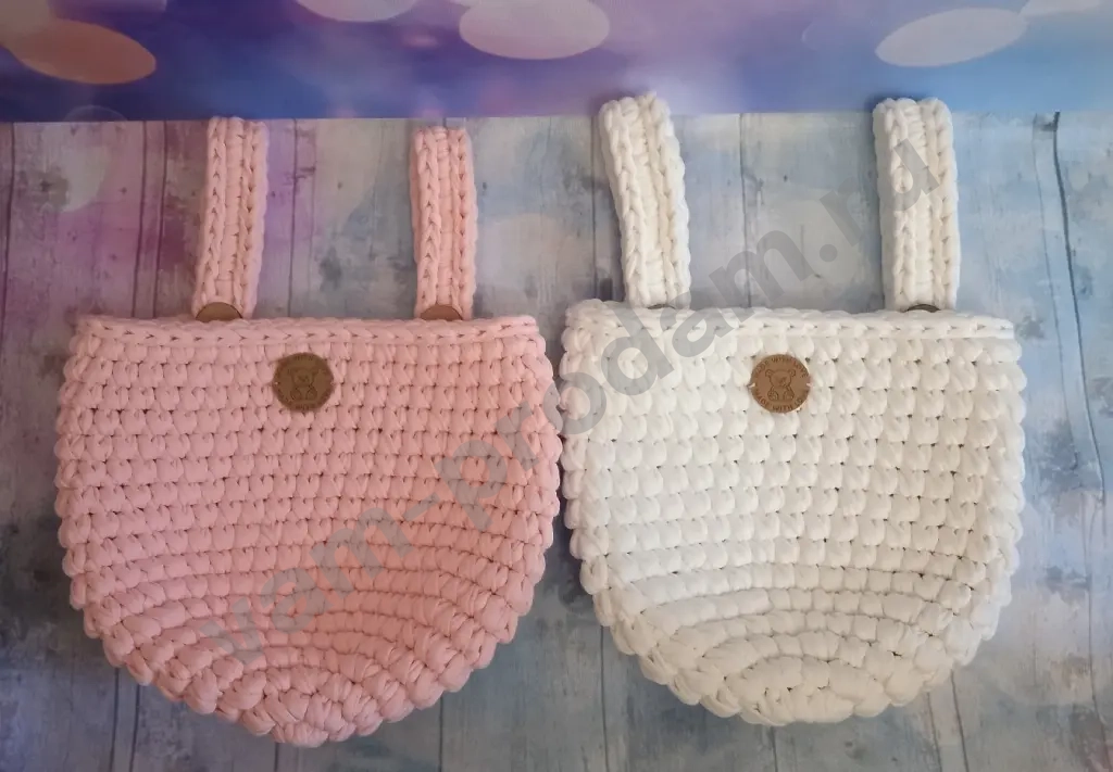 Корзина-органайзер на кроватку